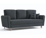 Schlafcouch im skandinavischen Stil mit Bettkasten, 3-Sitzer-Sofa, TRIVIO K3
