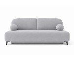 Schlafcouch, 2-Sitzer-Sofa mit Schlaffunktion und Bettkasten, Stoff Boucle, TRIVIO K15