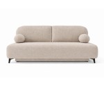 Schlafcouch, 2-Sitzer-Sofa mit Schlaffunktion und Bettkasten, Stoff Boucle, TRIVIO K15 Schlafcouch, 2-Sitzer-Sofa mit Schlaffunktion und Bettkasten, Stoff Boucle, TRIVIO K15
