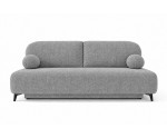 Schlafcouch, 2-Sitzer-Sofa mit Schlaffunktion und Bettkasten, Stoff Boucle, TRIVIO K15