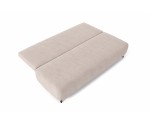 Schlafcouch, 2-Sitzer-Sofa mit Schlaffunktion und Bettkasten, Stoff Boucle, TRIVIO K15