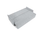 Schlafcouch mit Rückenkissen, 2-Sitzer-Sofa mit Schlaffunktion und Bettkasten, TRIVIO K9