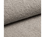Ecksofa mit Schlaffunktion und Bettkasten, Ottomane universal, Stoff ABRIAMO Boucle, Farbvarianten, TRIVIO N9