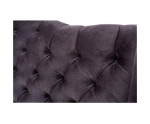 Polsterbett Doppelbett, Ehebett im Barockstil, Ziersteppung CHESTERFIELD, LORD