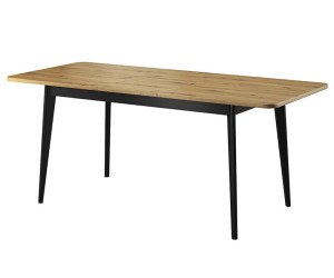 Esstisch 80x140, Tisch auziehbar bis 180 cm, Eiche Aristan robust Qualität, ALTA