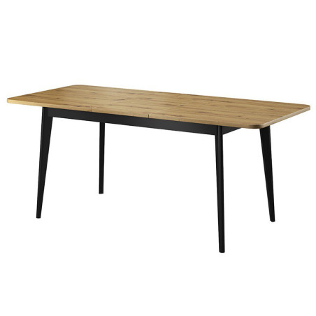 Esstisch 80x140, Tisch auziehbar bis 180 cm, Eiche Aristan robust Qualität, ALTA
