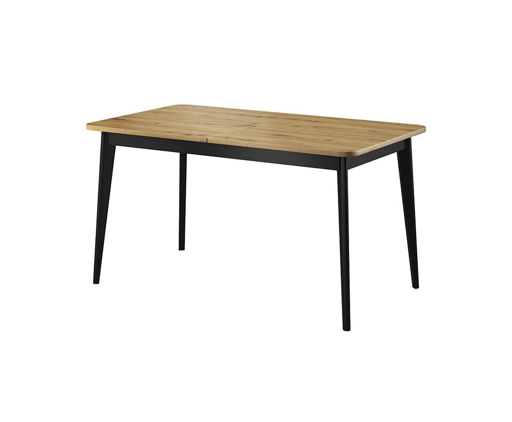 Esstisch 80x140, Tisch auziehbar bis 180 cm, Eiche Aristan robust Qualität, ALTA