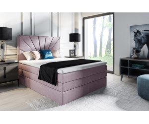 Boxspringbett, Ehebett mit Bettkasten 140, 160, 180, 200x200 cm, MAGNUS 18B