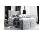 Boxspringbett, Ehebett mit Bettkasten 140, 160, 180, 200x200 cm, MAGNUS 21B