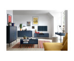 Beistelltisch, Couchtisch, Kaffetisch 68x103, marineblau, ARON ML104