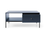 Beistelltisch, Couchtisch, Kaffetisch 68x103, marineblau, ARON ML104