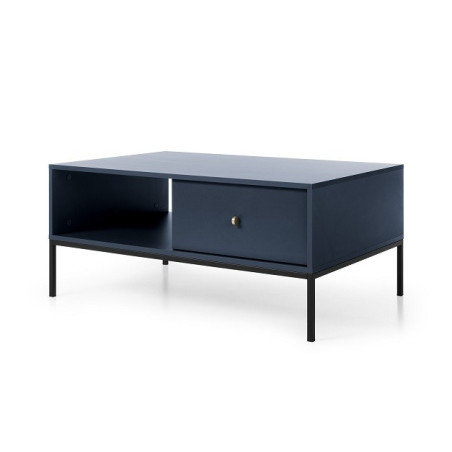 Beistelltisch, Couchtisch, Kaffetisch 68x103, marineblau, ARON ML104
