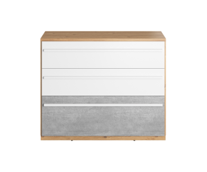 PLANO PN-07 Kommode mit 3 Schubladen