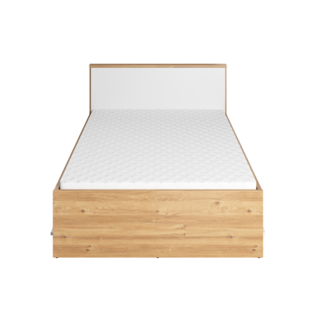 Jugendbett 120x200 cm mit 2 Schubladen, PLANO PN-10