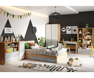 Jugendzimmer-Set (Set 6-tlg.) PLANO