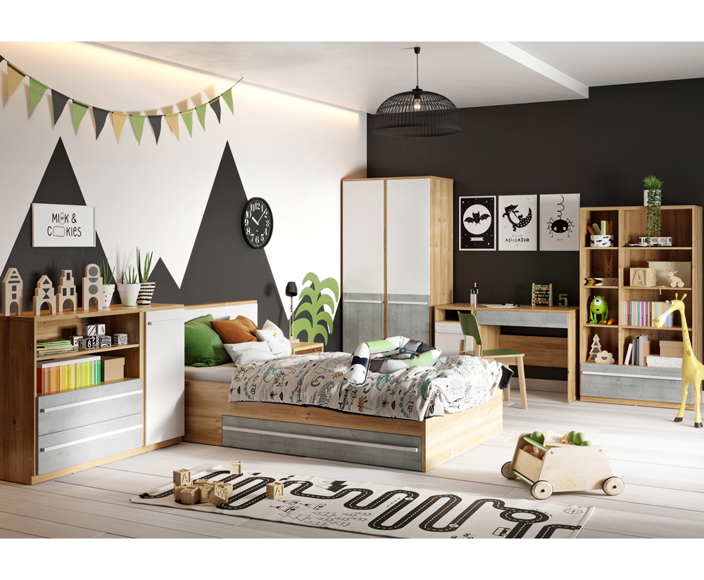 Jugendzimmer-Set (Set 6-tlg.) PLANO