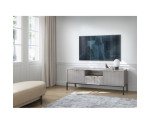 TV Kommode mit geriffelten Fronten, TV-Lowboard 2 Farbvarianten: schwarz, grau, SIENA TV154