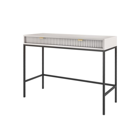 Schminktisch, Frisiertisch, Schreibtisch, 2 Farbvarianten: schwarz, grau, SIENA T104