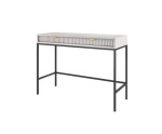 Schminktisch, Frisiertisch, Schreibtisch, 2 Farbvarianten: schwarz, grau, SIENA T104