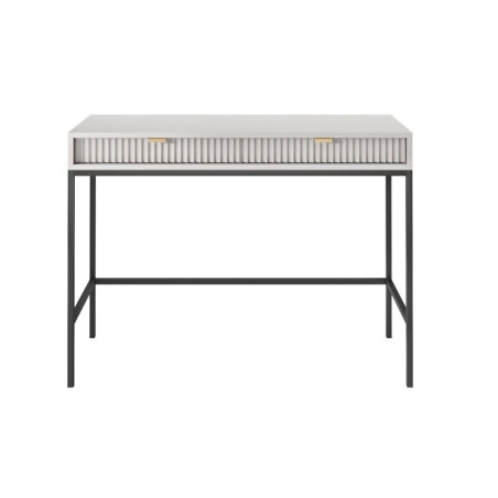 Schminktisch, Frisiertisch, Schreibtisch, 2 Farbvarianten: schwarz, grau, SIENA T104