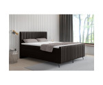 Boxspringbett 140x200 cm, Ehebett, Hotelbett, mit Kopfteil, Fußteil und Bettkasten, ANTONINA 2M 