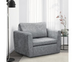 Großer Sessel ausziehbar / 1-Sitzer-Sofa 80 cm mit Schlaffunktion, FERRO 36