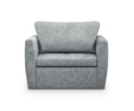 Großer Sessel ausziehbar / 1-Sitzer-Sofa 80 cm mit Schlaffunktion, FERRO 36
