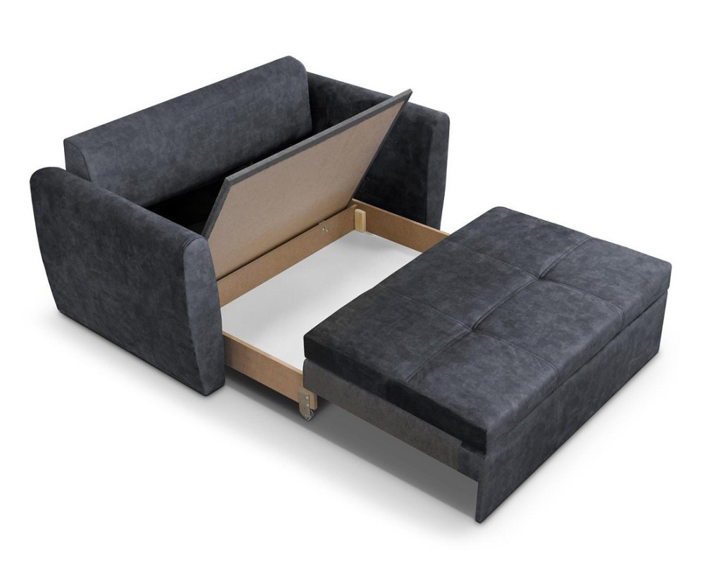 Kompaktes Sofa 120 cm mit Schlaffunktion » Möbelpaket