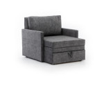 Kleines 1-Sitzer-Sofa, einfach ausziehbar, mit Schlaffunktion, LUCA