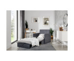 Kleines 1-Sitzer-Sofa, einfach ausziehbar, mit Schlaffunktion, LUCA
