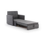 Kleines 1-Sitzer-Sofa, einfach ausziehbar, mit Schlaffunktion, LUCA