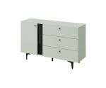 Kommode 1-türig, mit 3 Schubladen, vielseitig einsetzbar, 2 Farbvarianten, COLOURS CS-04
