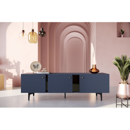 Lowboard TV, Breite 165 cm, 2 Farbvarianten, COLOURS CS-06