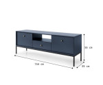 TV Kommode Fernsehschrank sandbeige ARON MRTV 154 