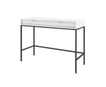 Schminktisch mit Schubladen, Frisiertisch, Schreibtisch weiß, SIENA T104