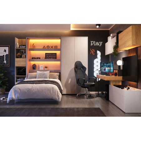 TEEN FLEX TF-06 Schreibtsich, Bürotisch, Arbeitstisch 110 cm mit Schubladen