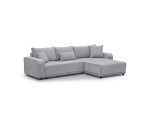 Modernes Ecksofa mit Schlaffunktion und Bettkasten, Cord, FERRO 43L