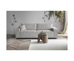 Schlafcouch, 3-Sitzer-Sofa ausziehbar, aus Cord, FERRO 44