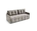 Schlafcouch, 2-Sitzer-Sofa mit Schlaffunktion und Bettkasten, TRIVIO K1