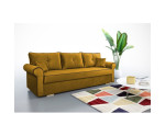 TRIVIO K4 Elegantes 3-Sitzer-Sofa mit Schlaffunktion und Bettkasten, Schlafcouch