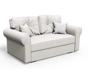 TRIVIO K72-Sitzer-Sofa mit Rückenkissen, ohne Schlaffunktion