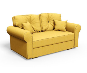 TRIVIO K72-Sitzer-Sofa mit Rückenkissen, ohne Schlaffunktion