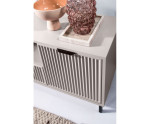 Couchtisch mit Schublade, Metallbeine, Kaschmir, MAISON 06 Couchtisch mit Schublade, Metallbeine, Kaschmir, MAISON 06