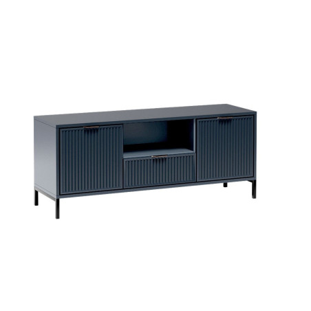 Designer TV-Kommode TV Lowboard Softclose 135 cm Indigo, MAISON 03