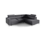 TRIVIO N6 Ecksofa mit Schlaffunktion und Bettkasten, einstellbare Kopfteile