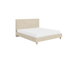 Doppelbett 160x200 cm, Ehebett mit Lattenrost, ohne Bettkasten, LARETTO T25