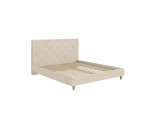 Doppelbett 160x200 cm, Ehebett mit Lattenrost, ohne Bettkasten, LARETTO T25