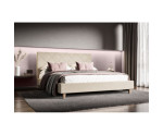 Doppelbett 160x200 cm, Ehebett mit Lattenrost, ohne Bettkasten, LARETTO T25