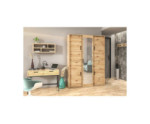 Schrank 150 cm mit Spiegel an einer Schiebetür, Kleiderschrank Artisan Eiche, Garderobenschrank MARIETTA Schrank 150 cm mit Spiegel an einer Schiebetür, Kleiderschrank Artisan Eiche, Garderobenschrank MARIETTA