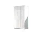 Schrank 120 cm, 3-türig, Kinderschrank, Kleiderschrank in Hochglanz, MAJA 3
